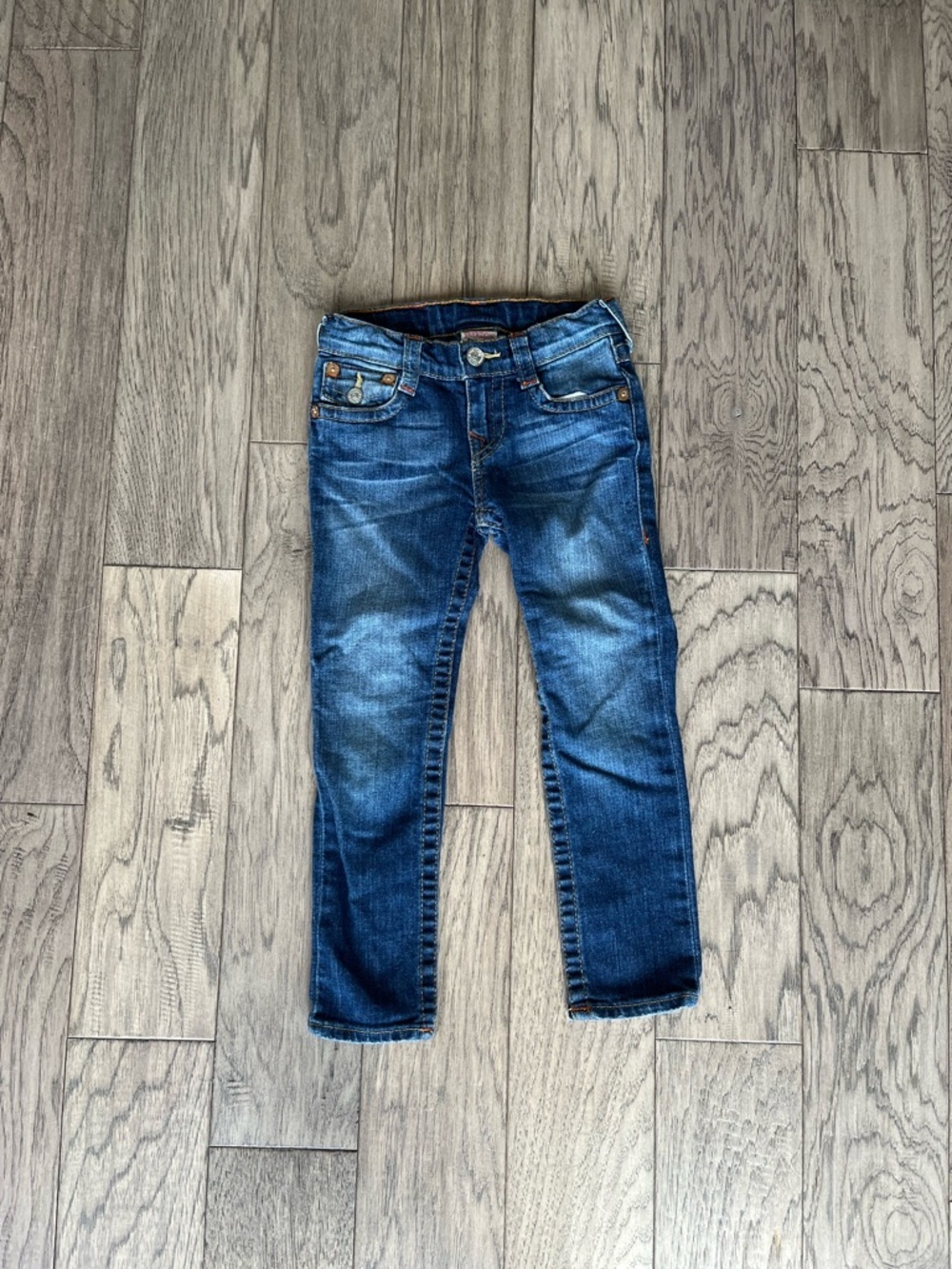 True Religion Kids Dark Blue Denim Jeans size 5